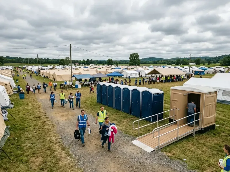 disaster-relief-camp-restrooms-010 — frequently asked questions, Dumpster & Portable Bathrooms Rental in North Yelm, WA